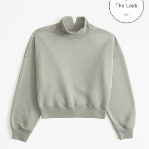 Abercrombie & Fitch Crop Sweatshirt NWT